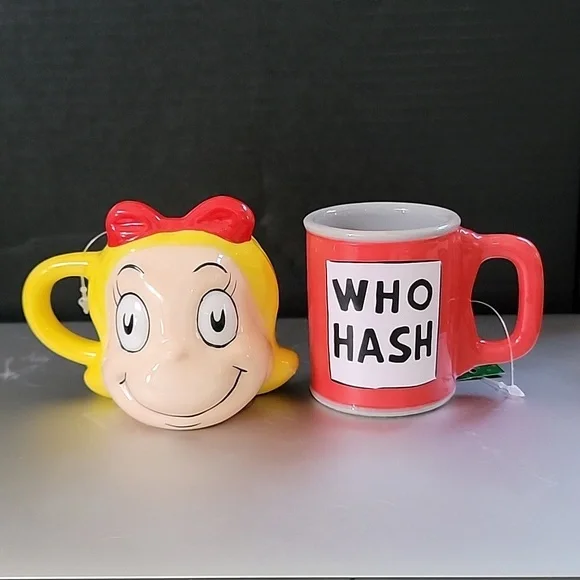 Grinch Miniture Mugs set of 4 - Picture 2 of 5